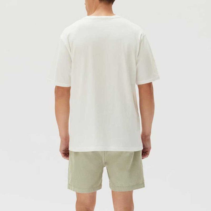 Assembly Label Knox Organic Oversized Tee Antique White image number 1